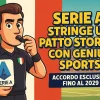 Serie A stringe un patto storico con Genius Sports: dati e streaming ufficiali fino al 2029