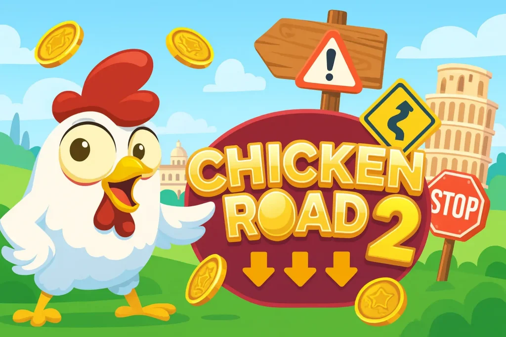 Увлекательная игра "Куриная дорога" доступна онлайн без регистрации